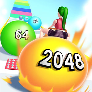 Ball Merge 2048 game